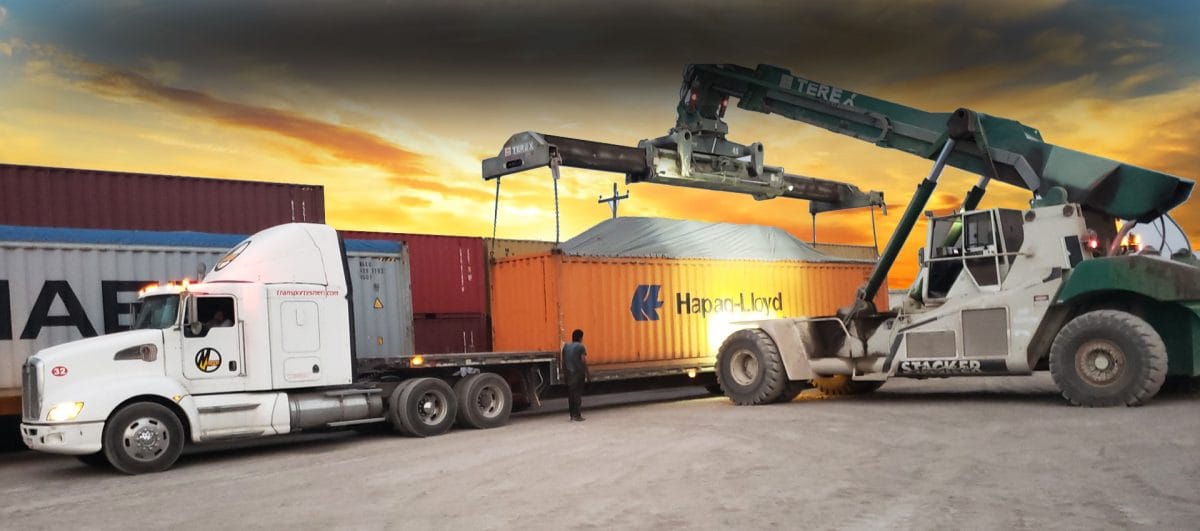 Transporte de carga sobredimensionada